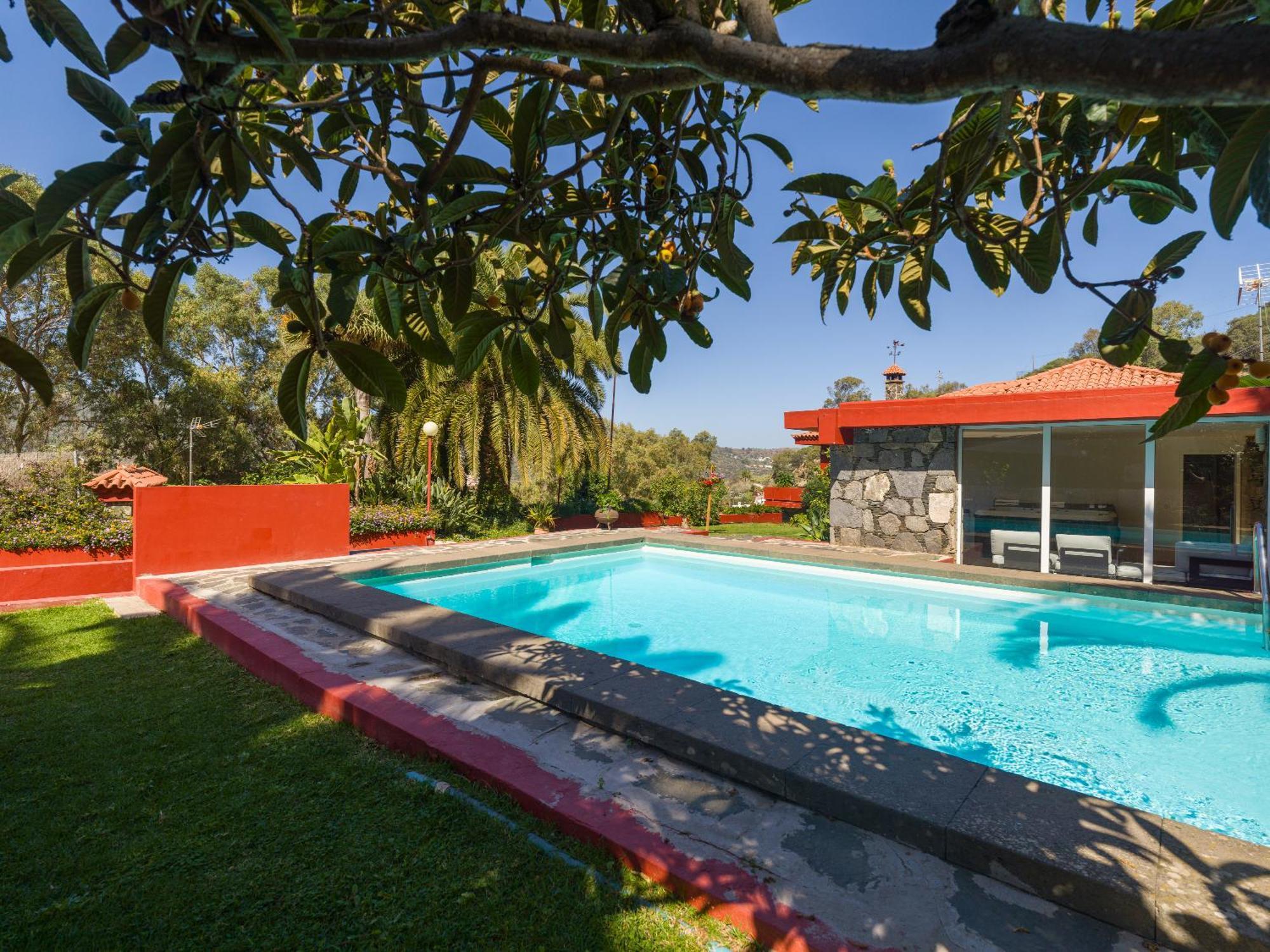 El Jardin de Santa Brígida with private pool, sauna&jacuzzi Exterior foto